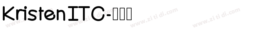 Kristen ITC字体转换